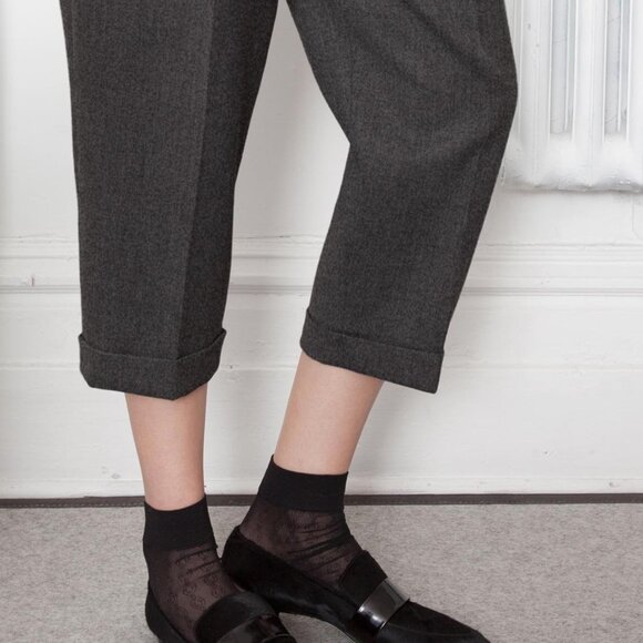 TAVAN & MITTO deisgners - Pants 100% Italian virgin wool - royal blue - Picture 6 of 16